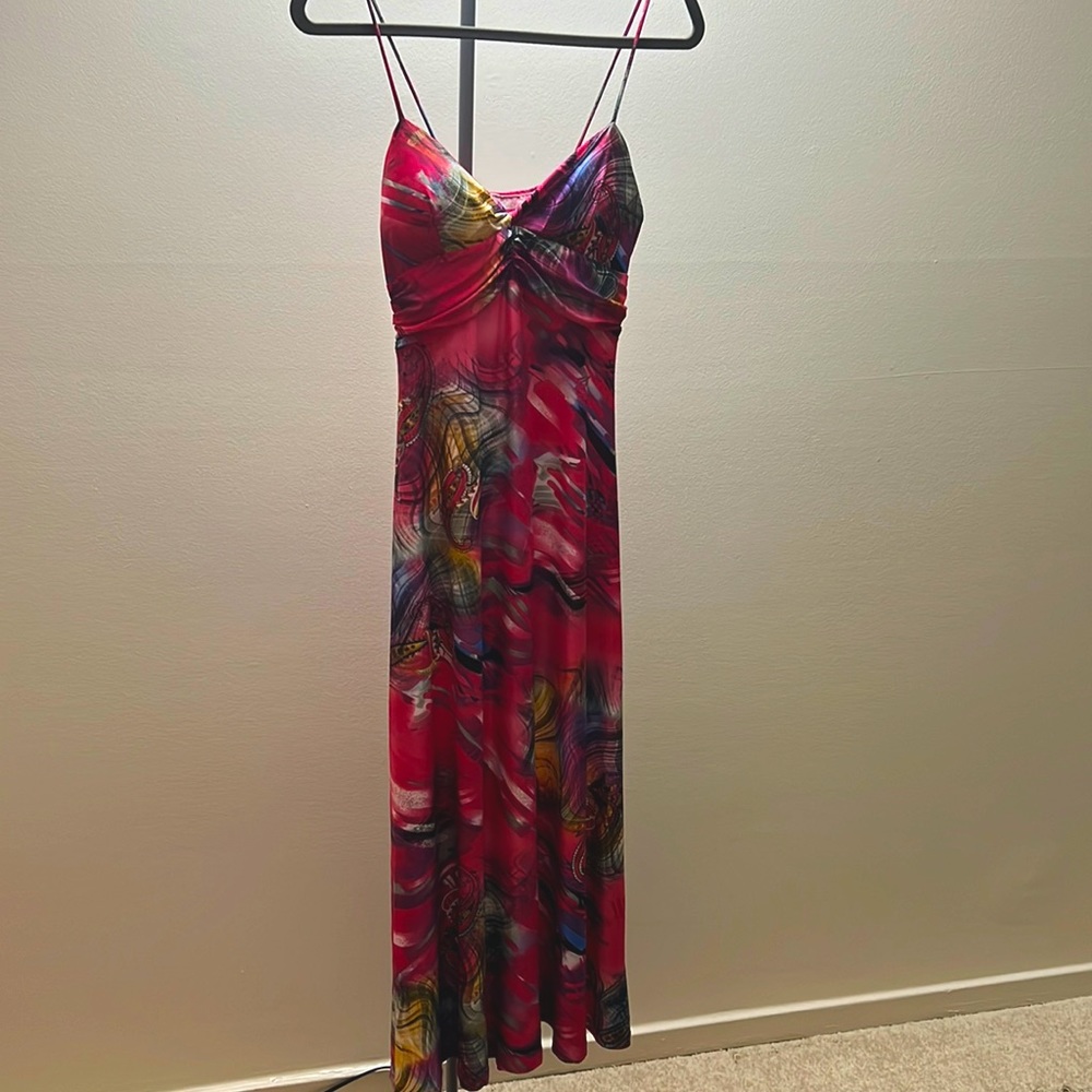 Women’s dress size small. Worn twice.